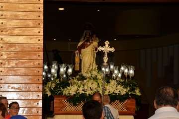 Procesión de Santiago Apóstol en Lomo Cementerio-Telde (Foto Francisco Javier Santana)